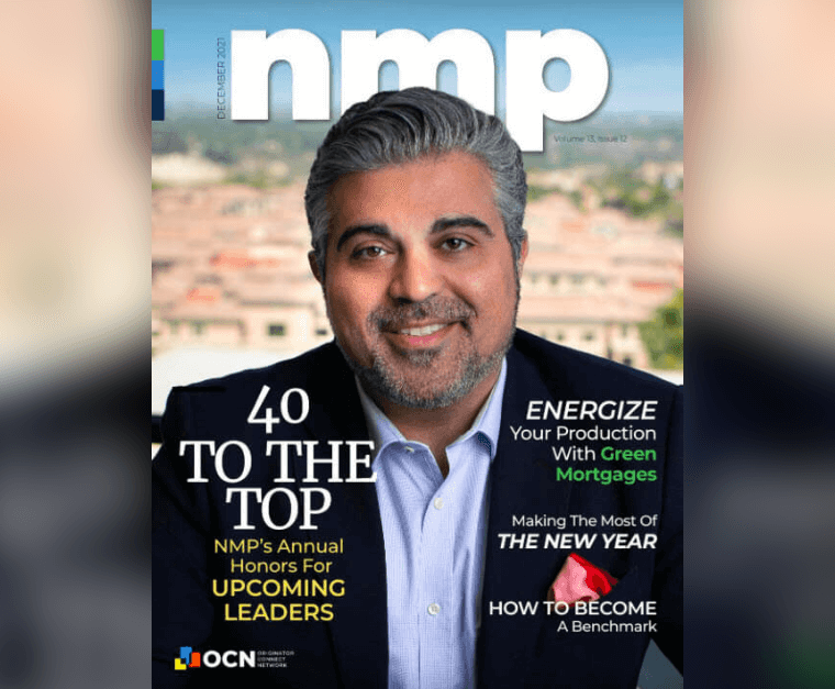 Adam Chaudhary Ranked Amongst the 40 under 40 in National Mortgage Professional Magazine