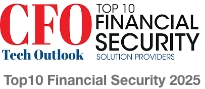 CFO Tech Outlook Top 10 Financial Security Solution Providers 2025 award